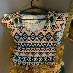 Summer Aztec Crop Top